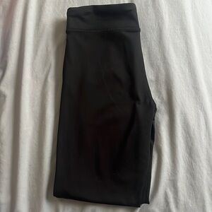 Black workout leggings